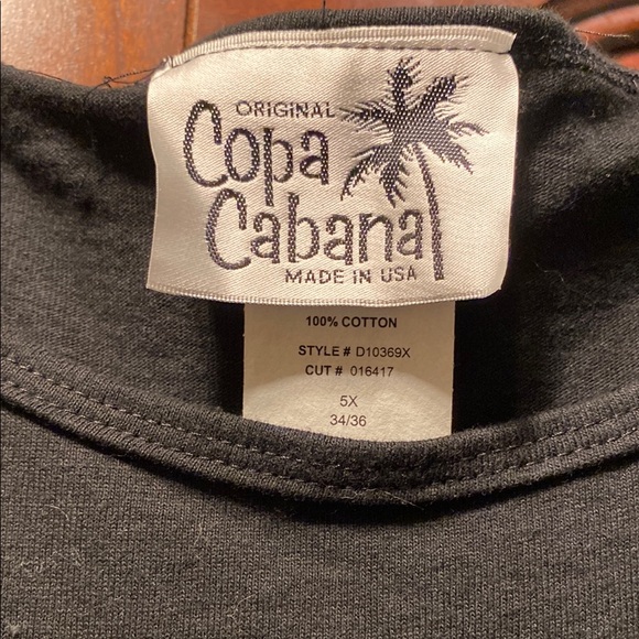 Black Tee dress with Pink Umbrella Design - Picture 5 of 10